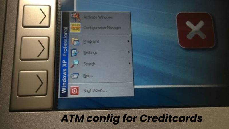 ATM config for Creditcards