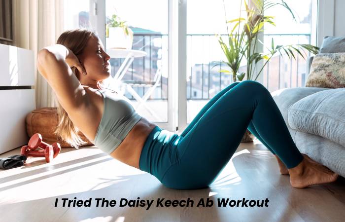 Daisy Keech Ab Workout, And Here's Its Result.