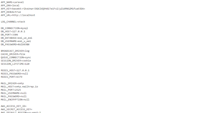 db_password filetype_env is