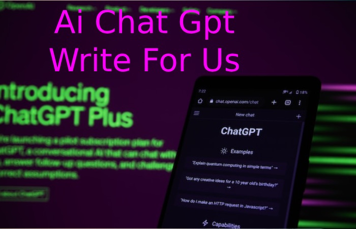Ai Chat Gpt Write For Us
