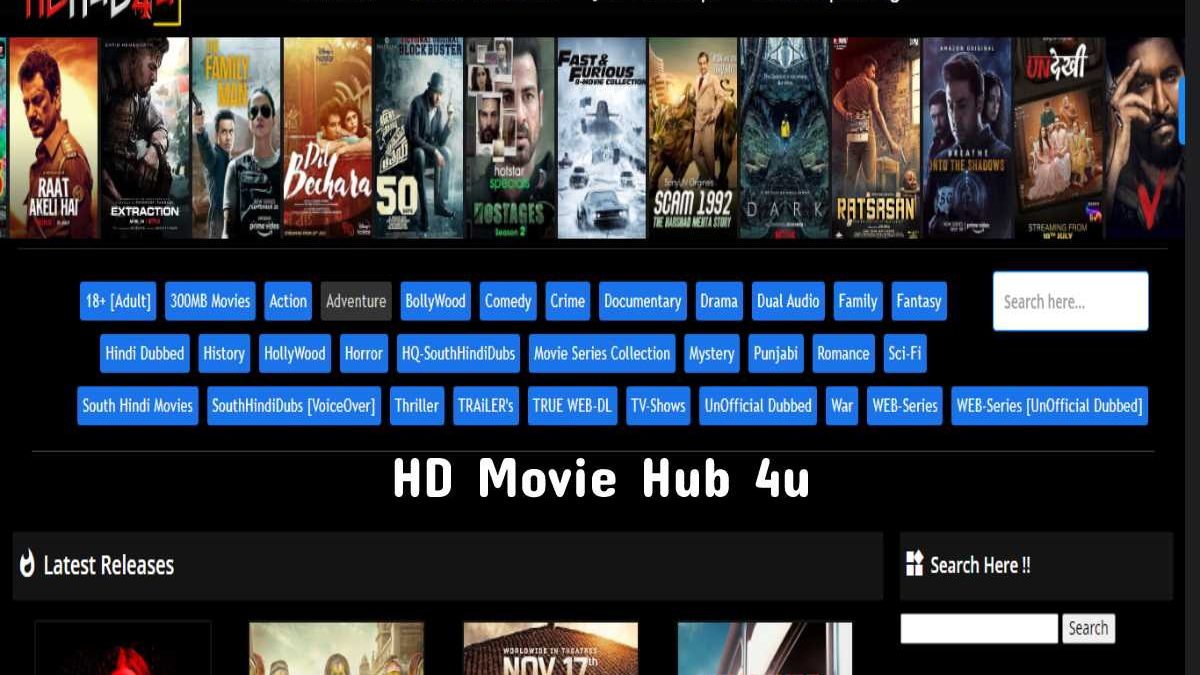 HD Movie Hub 4u – Bollywood Hollywood Full HD Movies