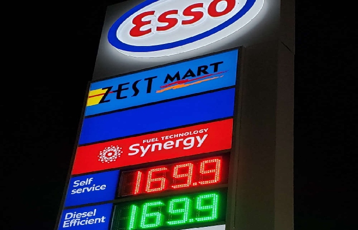 Gas prices in Niagara falls