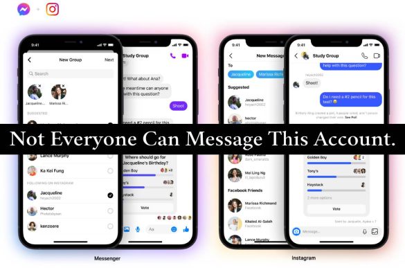 Not Everyone Can Message This Account. - How to Fix It and What Does It Mean