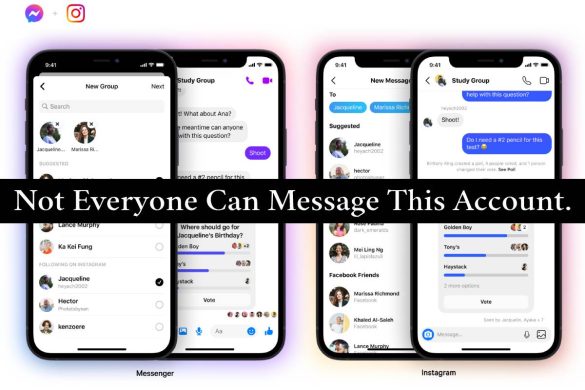 Not Everyone Can Message This Account. - How to Fix It and What Does It Mean