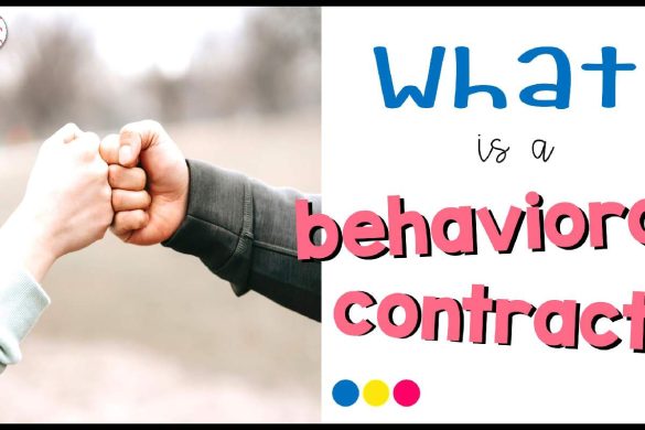 What is an Example of a Behavior Contract_