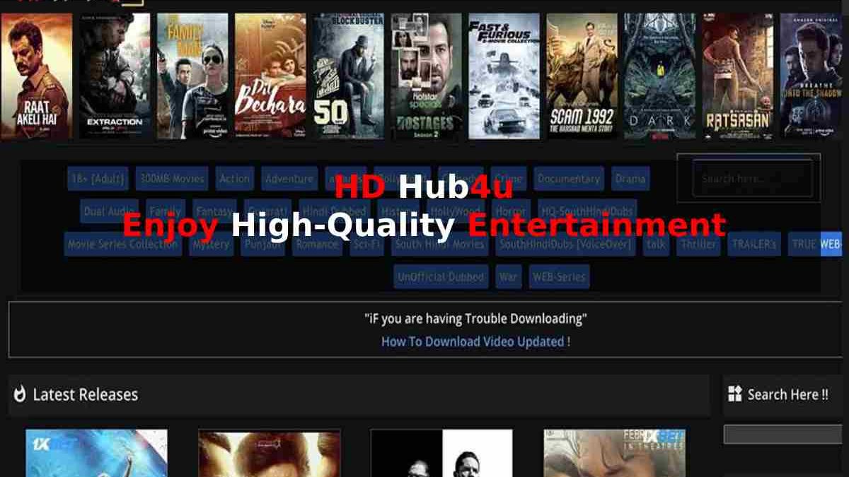HD Hub4u – Enjoy High-Quality Entertainment